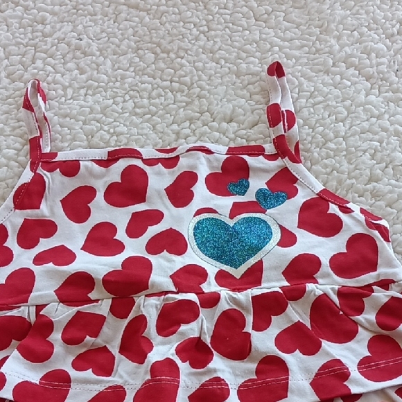 Heart Patterned Kids Matching Set - Picture 2 of 4